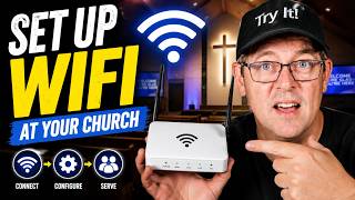 Full wifi setup for a church or business with TP-Link