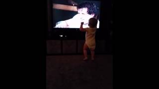 Sylvester Stallone 's biggest (littlest) fan!!!!