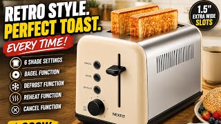 This Retro Toaster Looks Better Than It Costs! 🍞✨