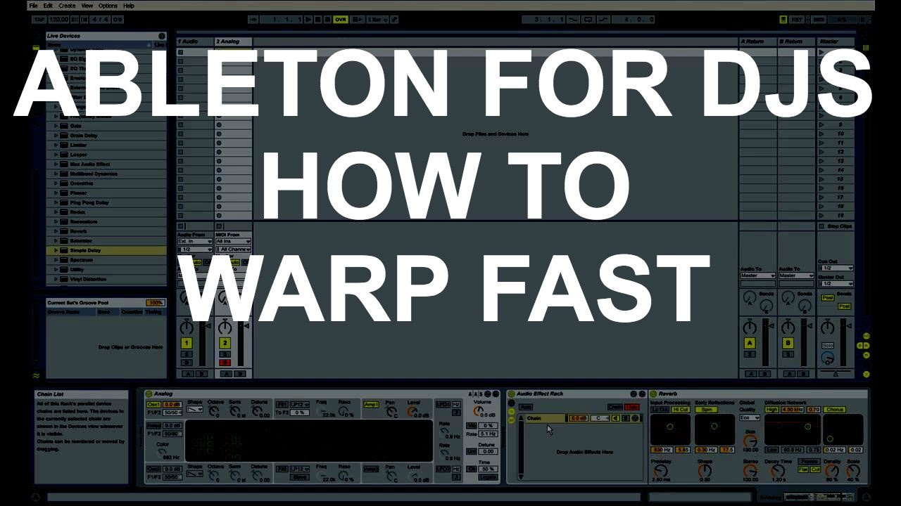 Ableton For DJs - How To Warp Fast
