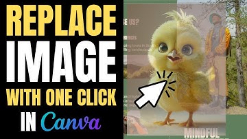 How to replace image in Canva with one click