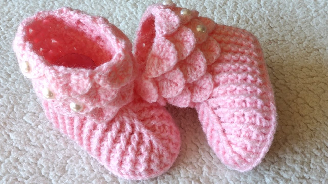 Botinha de crochê RN