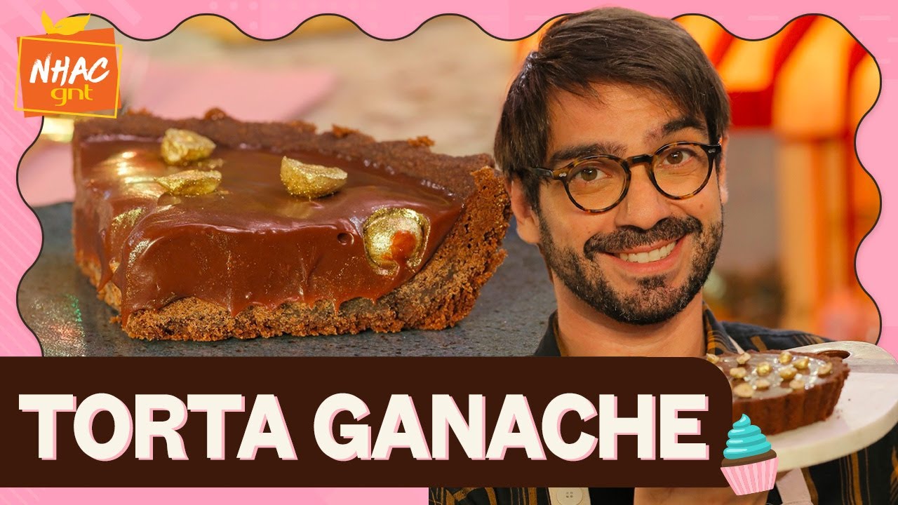 Torta ganache cremosa de chocolate ao leite | Lucas Corazza | Que Seja Doce