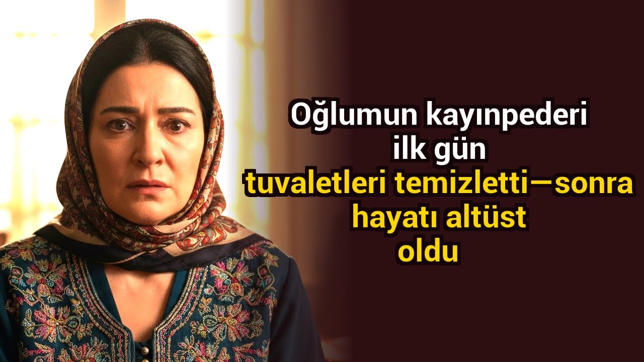 Oğlumun kayınpederi ilk gün onu tuvaletleri temizlemeye zorladı — sonra tüm dünyası değişti