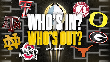 College Football Playoff Rankings Reaction: Who