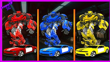 Car Robot Transformation Game: New Robot Game 2021 Android gameplay