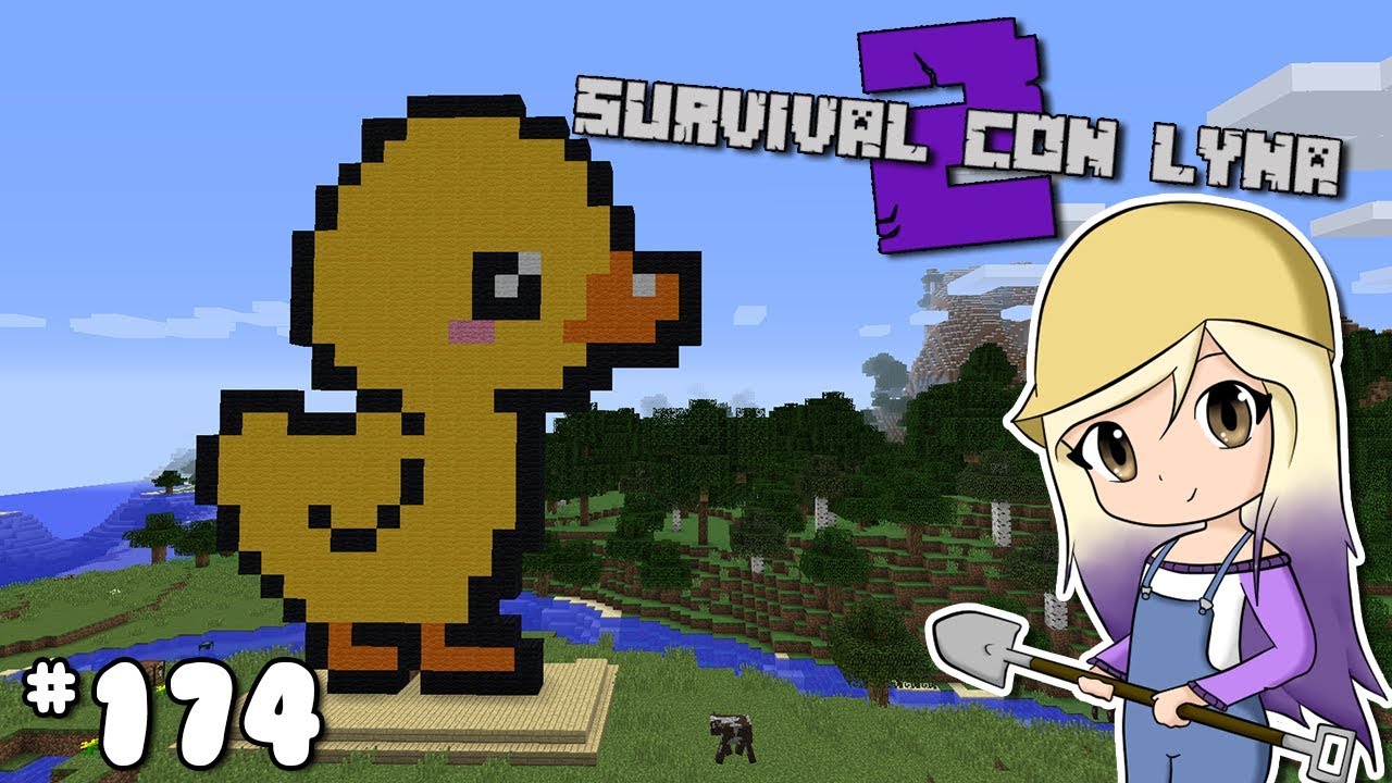EL MONUMENTO AL SR PATO  Survival con Lyna 2  Episodio 