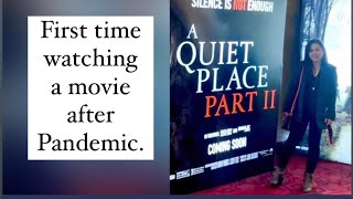 Watching A Movie In Cinema After Pandemic In Imax Metreon Sf