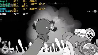 ASUS TUF A15 RTX 3070 MOUSE   P I  For Hire Vega 8 720p Gameplay