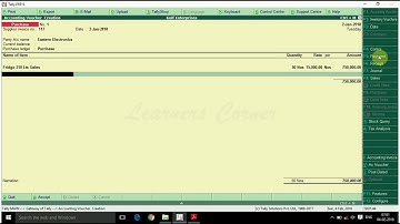 GCC VAT - Create Domestic Purchase for GCC VAT in Tally ERP 9
