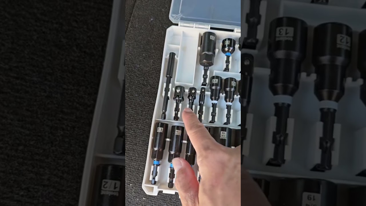 Tools Every Roofer Needs: Socket Set with Adapters and Extensions On Sale
