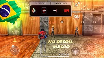 Free Fire No Recoil Macro Settings | Best Android MacroDroid Tutorial 🇧🇷⚙️