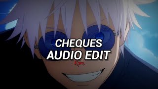 CHEQUES Song [ audio-edits]  @Flax @KyroKyro