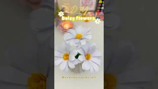 DIY Paper DAISY Flowers🌼