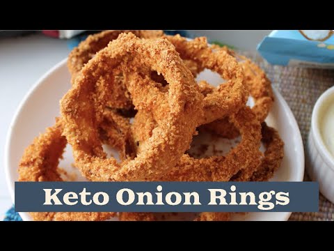 Keto Onion Rings | Pork Rind Recipes - video from pork rinds