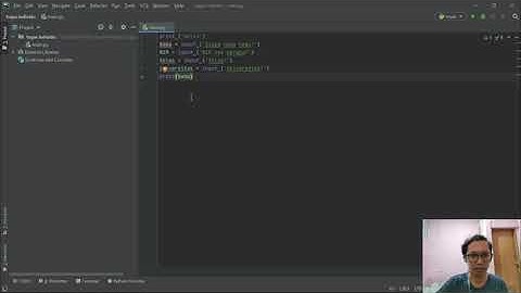 Tutorial cara membuat program python - Tugas Algoritma dan Pemograman Komputer UBP Karawang