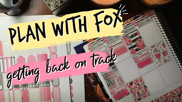 Plan With Me | Trying to Get Back on Track | Goosb...