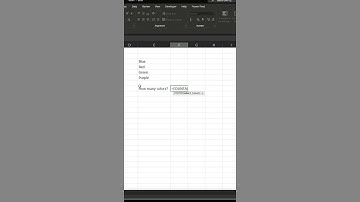COUNTA function Microsoft Excel tutorial 2021 #Shorts youtube shorts