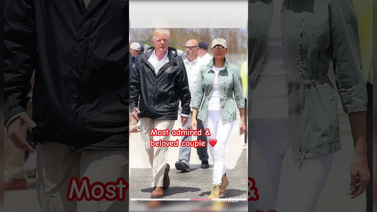 Donald & Melania Trump: Most admired & beloved couple. 