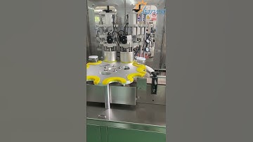 #Automatic dual head vacuum glass jar #capping #machine, vacuum screw #capper double head #equipment