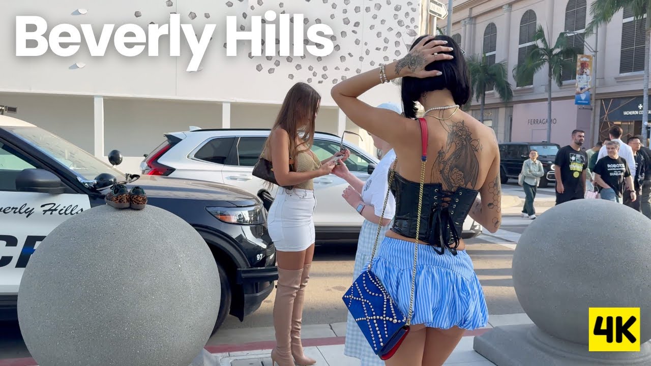 Rodeo Drive Style Highlights 2025 ✨ Beverly Hills Walk 4K