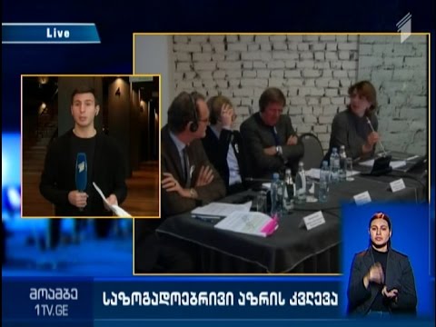 რას ფიქრობს ქართველი საზოგადოება ევროკავშირზე - \"ევრაზიის თანამშრომლობის ფონდის\" კვლევა