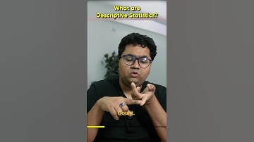 Descriptive Statistics Explained #youtubeshorts