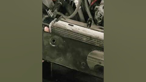 2015 tahoe condenser replacement easy!