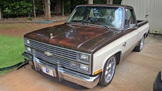 SOLD! 1984 Chevy C10 truck "Moon Pie" is SOLD! YouTube Subscriber bought it! Going to a good home!