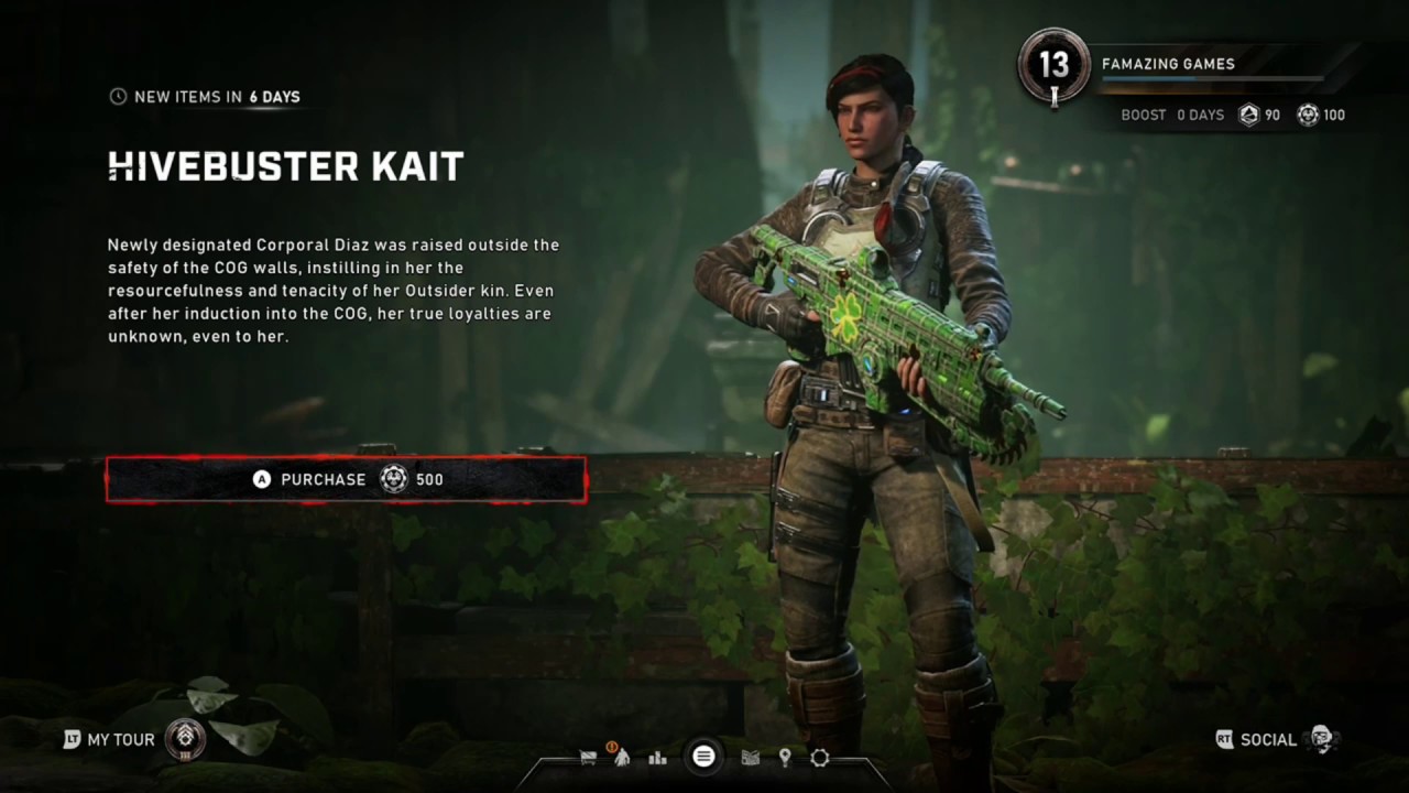 Gears 5 New Store Items, 5/19/20. (Hivebuster Kait and new Esports