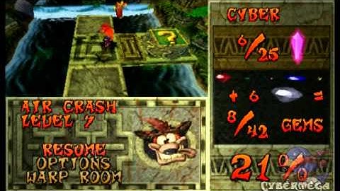 Crash Bandicoot 2 - Cortex Strikes back Part 8 Air Crash