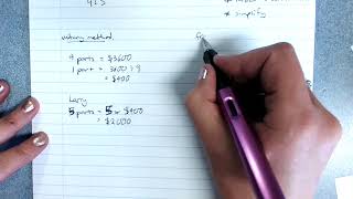 Solving problems with ratios extension