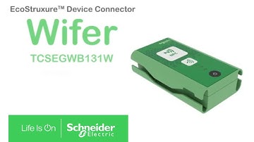EcoStruxure Device Connector – Wifer | Schneider Electric