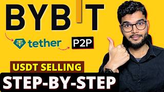 Sell USDT in Bybit P2P Step-By-Step | USDT Selling in Bybit