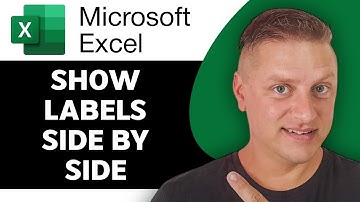How to Show Labels Side by Side in Excel Pivot Table | Excel Tutorial 2025