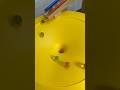 HABA Metallophone - Slope & Yellow Large Circle + 6 Feather Marbles #asmr #haba