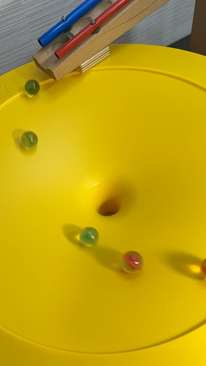 HABA Metallophone - Slope & Yellow Large Circle   6 Feather Marbles #asmr #haba