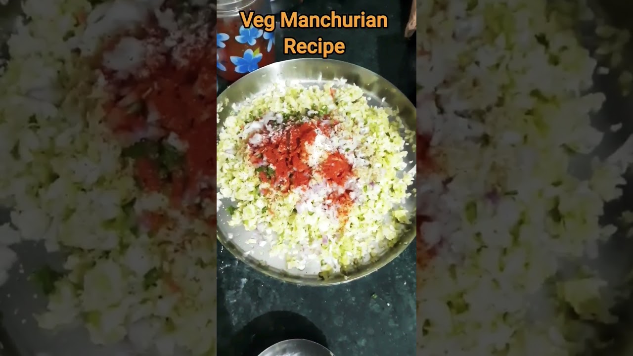 वेज मंचूरियन रेसिपी| वेजिटेबलस मंचूरियन कैसे बनायें| Vegetables Manchurian Recipe| Delicious #Short😋