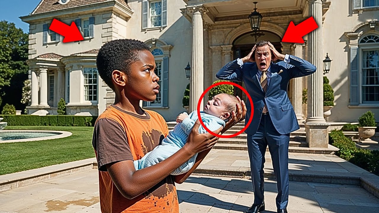 Outline Video A Poor Boy Saved the Son of a Millionaire...What He Asked for in Return Made the Millionaire Cry...