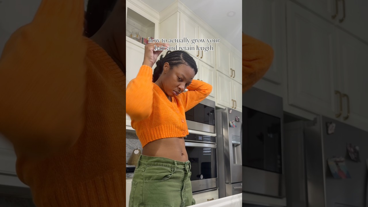 the real secret to retaining your hair length | 