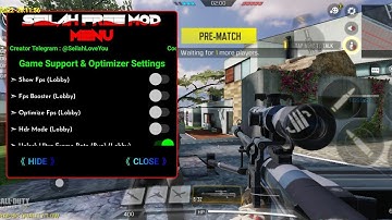 CODM Mod Menu Apk S9 || Seilah Free Mod Menu Apk 1.6.34 || No 10 yers Ban || Support Semi Brutal🔥🔥🔥