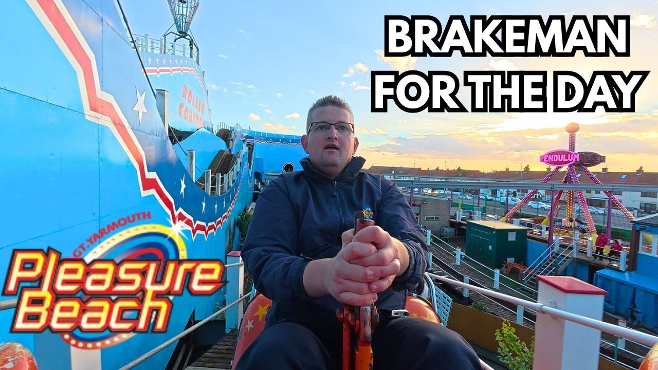 I Took the Controls of the Historic Roller Coaster at Great Yarmouth Pleasure Beach!