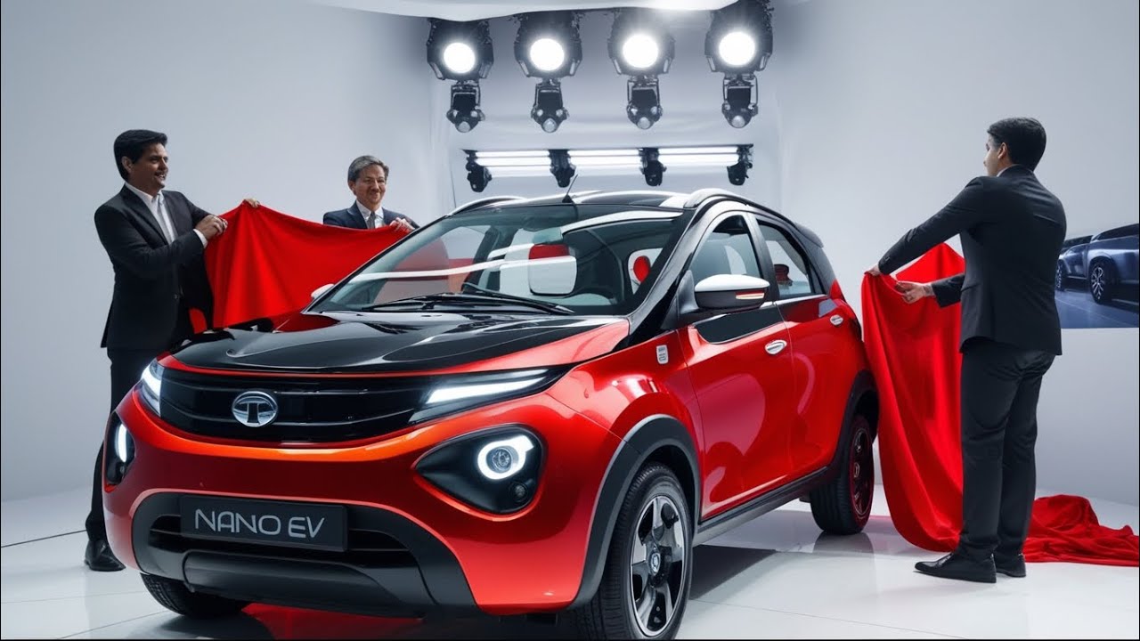 2026 Tata Nano EV MPV Look Red Colour | Affordable Electric Family Car | Auto Wheel Master