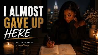 The Lesson Most People Learn Too Late | The Next Chapter 