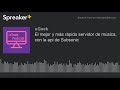 El mejor y más rápido servidor de música, con la api de Subsonic (hecho con Spreaker)