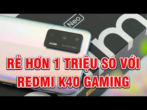 LỰA CHỌN HOÀN HẢO thay cho Redmi K40 Gaming - Realme GT Neo