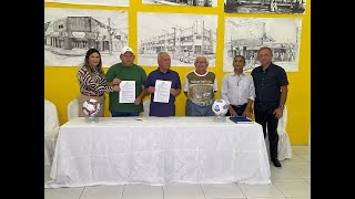 Em parceria com prefeitura, professor Reudesman Lopes instala o Museu do Futebol de Cajazeiras