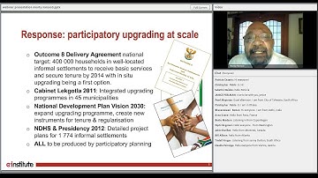 Upgrading of Informal Settlements Program in South Africa