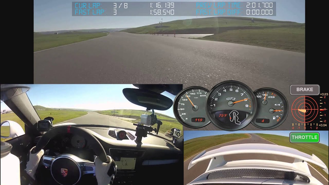 991 GT3 Shakedown at Thunderhill 