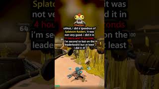 Interesting Splatoon Speedrun